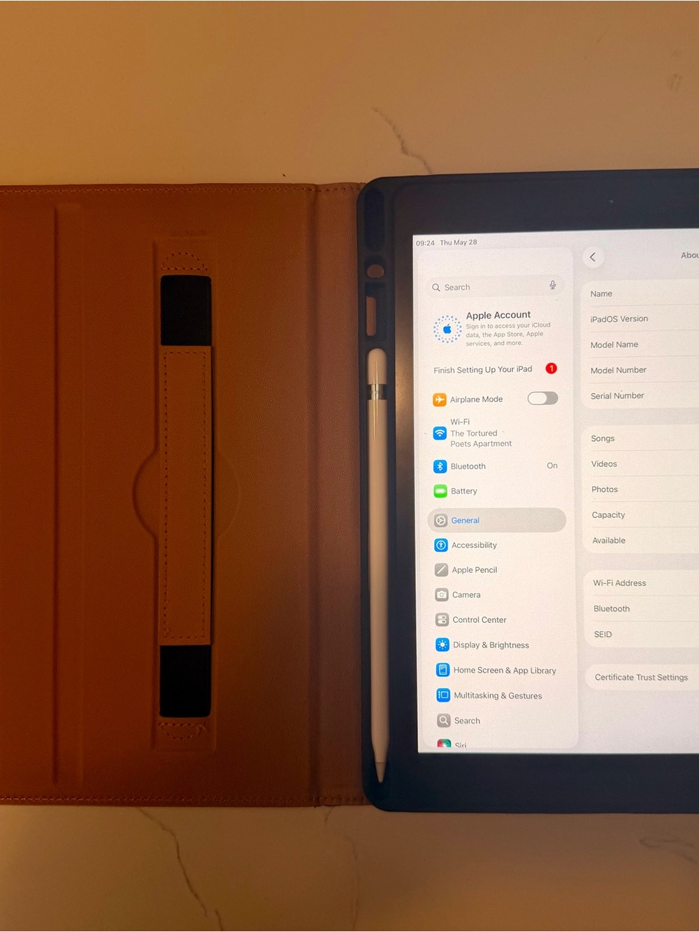 iPad 8th Gen (A2270) with Accessories